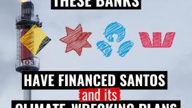 These banks have financed Santos and its climate wrecking plans